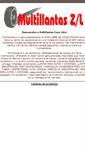 Mobile Screenshot of multillantaszl.com